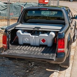 Station service Easy Mobil 210 pick-up Cemo, avec pompe Cematic 3000 12 V