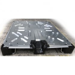 Cuve de stockage transparente 1000L type Container IBC pour Carburant et Aliments (alimentaire Certifié FSSC22000).