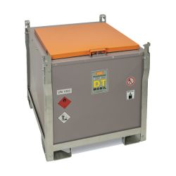 Cuve station service DT-Mobil PRO PE ADR 980 COMPACTE, Générateur (4 raccords 1/2'' - 2 allers-2 retours) Cemo