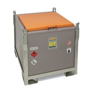 Cuve station service DT-Mobil PRO PE ADR 980 COMPACTE, Générateur (4 raccords 1/2'' - 2 allers-2 retours) Cemo