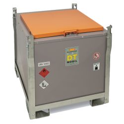Cuve station service DT-Mobil PRO ACIER ADR 980, Générateur (4 raccords rapides 1/2" - 2 allers-2 retours) Cemo