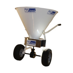Pack Chaux éteinte CL-90 palette 1050 kg + Epandeur rotatif 100 L option logette - Agri Chaux