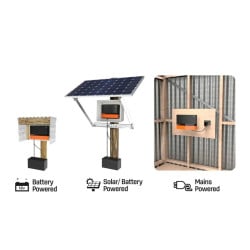 Electrificateur MBS3000i Gallagher - Mixte 230 V / 12 V / Solaire avec application  wifi + Télécommande Gratuite