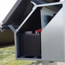 Boîtier électrificateur solaire anti-effraction MBS400 Gallagher - Prêt à l'emploi