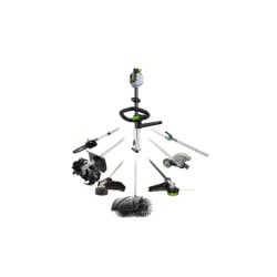 Bloc-moteur multi-outils PHX1600 EGO, 1600 W, fibre de carbone, 3 vitesses - Sans batterie ni chargeur