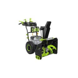 Pack EGO Fraise à neige électrique autopropulsée bi-étagée SNT2400E EGO - 61 cm + 2 Batteries 7,5 Ah + 2 Chargeurs rapides