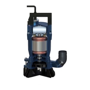 Pompe de chantier fonte monophasée 0,4 kW - 225L/min DN50 Renson