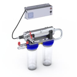 Kit Stérilisateur UV HOME 2 - 33 W - 2,2 m3/h + 2 Filtres - BIO-UV