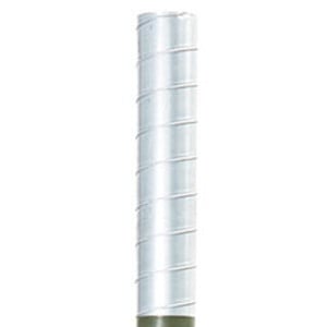 Tube d'extension métal 1 m x 200 mm Polycool maxi
