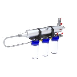 Kit Stérilisateur UV DW1114 55W - 2 m3/h + 3 Filtres - BIO-UV, certifié ACS
