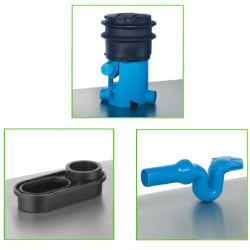 Kit filtre à eau de pluie 3P special-kit VF1 T extension télescopique