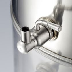 Robinet inox 1/2" pour fûts alimentaires