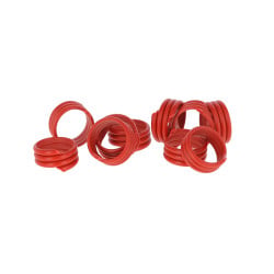 Bague identification Kerbl, spirale poule, 10mm, par 100, plusieurs couleurs