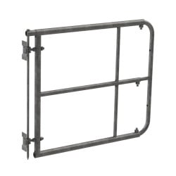 Porte de clôture galvanisée réglable 1 à 1,7 m, hauteur 90 cm pour chevaux, Kerbl