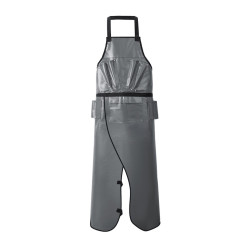 Tablier de parage avec découpe au niveau des jambes taille unique, Kerbl