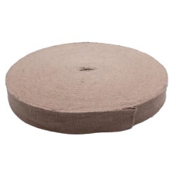 Bande de jute BIO à clouer, Largeur 5 cm - Rouleau 100 m - Toltex