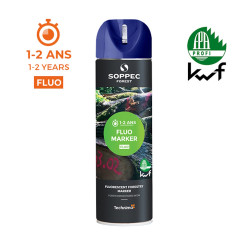 Bombe de peinture traceur forestier Fluo Marker 500 ml Soppec