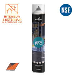 Peinture de marquage au sol Tracing Pro 750 ml Soppec