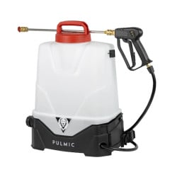 Pulvérisateur électrique dorsal Pulmic Industrial 15 - 7 bars, jet 13 m, raccord rapide