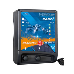 Electrificateur secteur Secur 2400² - HTE-Connect'LD 15000 V, 4 J Lacmé + L.BOX LD OFFERTE