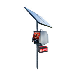 Kit électrificateur solaire Smax pâturage 66 W, 10 J, antivol Lacmé + L.BOX LD OFFERTE