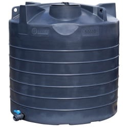 Cuve de stockage d'eau aérienne 5000 L PEHD, Ø 1,95 m La Gée