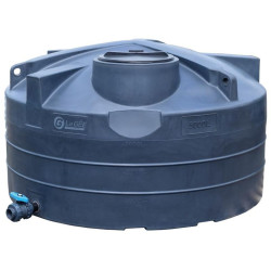 Cuve de stockage d'eau aérienne 5000 L PEHD, Ø 2,39 m La Gée