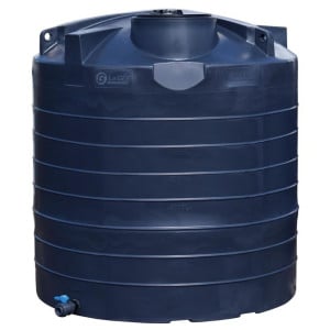 Cuve de stockage d'eau aérienne 10000 L PEHD, Ø 2,39 m La Gée