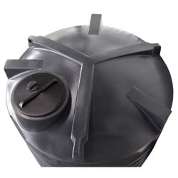 Cuve de stockage d'eau aérienne 10000 L PEHD, Ø 2,39 m La Gée
