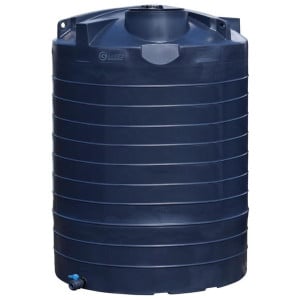 Cuve de stockage d'eau aérienne 13000 L PEHD, Ø 2,39 m La Gée