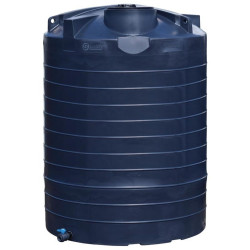 Cuve de stockage d'eau aérienne 13000 L PEHD, Ø 2,39 m La Gée