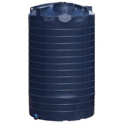 Cuve de stockage d'eau aérienne 15000 L PEHD, Ø 2,39 m La Gée