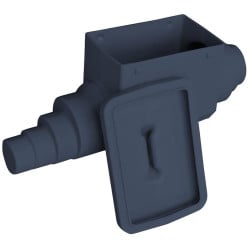 Maxi Filtre PE rotomoulé récupération eau de gouttière La Gée pour cuves à eau