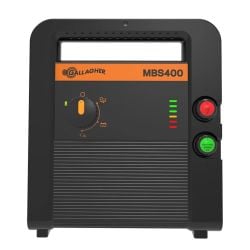 Électrificateur MBS400 Gallagher - mixte 230 V / 12 V / Solaire + OFFERT : un voltmètre numérique