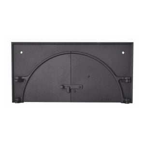 Façade Noire avec porte pour Four Ephrem Authentique Pro