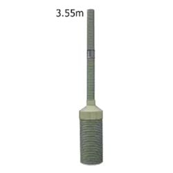 Kit Polycool standard cheminée de ventilation 3,5 m - Stockage à plat céréales