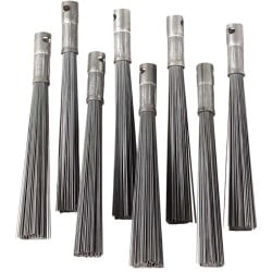 8 pinceaux métallique brosse désherbage mécanique - PUBERT
