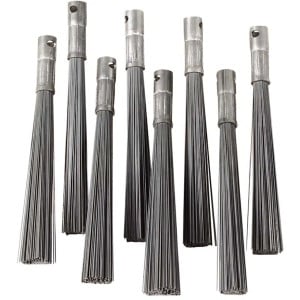 8 pinceaux métallique brosse désherbage mécanique - PUBERT