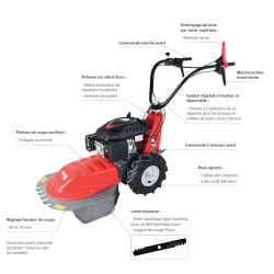 Débroussailleuse thermique L JUNIOR V3 60H - PUBERT