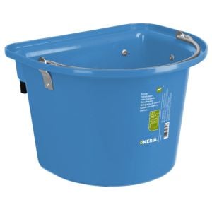 Mangeoire de porte 12 L noir bleu roi Kerbl