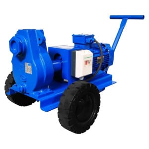 Pompe à engrais triphasée 4 CV sur chariot 600L/min - 3 kW Renson
