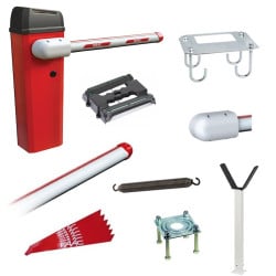 Pack complet barrière levante automatique FAAC B614 passage 6 m