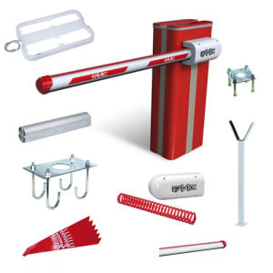 Pack complet barrière levante automatique FAAC Haute Performance B680H passage 6 m