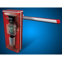 Pack complet barrière levante automatique FAAC Haute Performance B680H passage 6 m