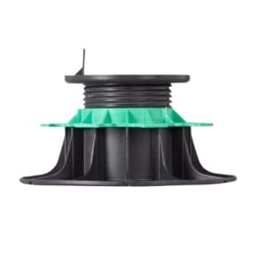 Plot Terrasse Bois ou Composite Réglable Hauteur 80-140 mm Gamme Essentiel Jouplast, paquet de 11 unités