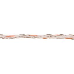 Fil conducteur clôture Vidoflex 9 Turboline blanc long. 400 m (twine/torsadé)