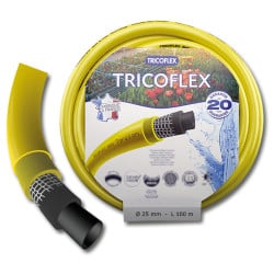 Tuyau souple multicouche TRICOFLEX Jaune 25 mm - Longueur 100 m