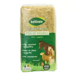 Aliment Zen'lit Foin prairie cultivée 12 kg
