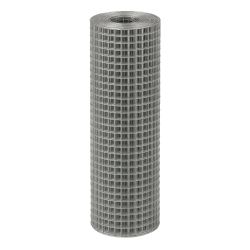 Grillage soudé Agrillage, maille carrée 20x20 mm, hauteur 100 cm, longueur 25 m