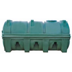 Cuve de stockage horizontale d'engrais liquide 6400 L La Gée